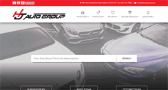 Desktop Screenshot of hjautogroup.com